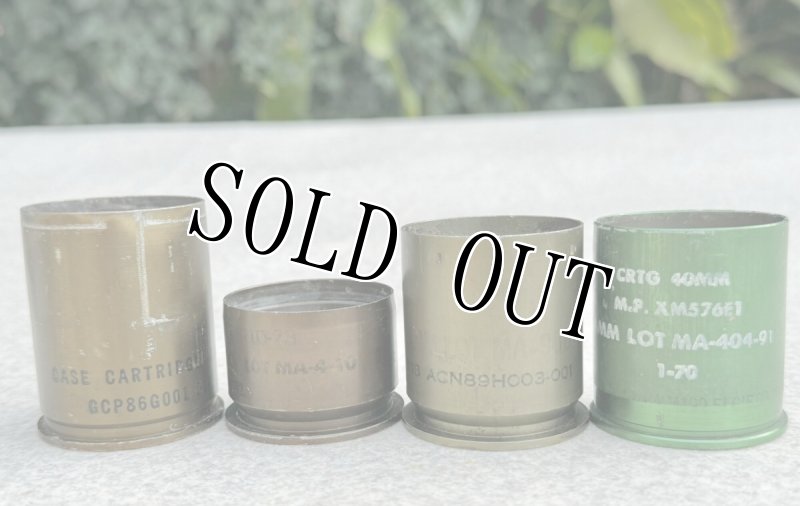 画像2: 米軍実物 40mmグレネード弾  空砲  4個セット　使用済 安全品　 (2)