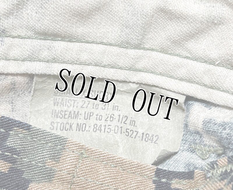 画像3: 海兵隊実物 USMC ウッドマーパットパンツ SMALL-X SHORT (3)