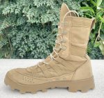 画像5: 米軍実物 DANNER TROPICIAL   8 COYOTE HOT  52121 ダナーミリタリーブーツ (5)