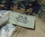 画像4: 海兵隊実物 USMC　ウッドマーパットパンツ　MEDIUM-SHORT (4)