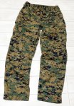 画像1: 海兵隊実物 USMC　ウッドマーパットパンツ　MEDIUM-SHORT (1)