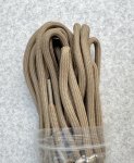 画像2: 米軍放出品 VANGUARD BOOT LACES 72 TAN (2)