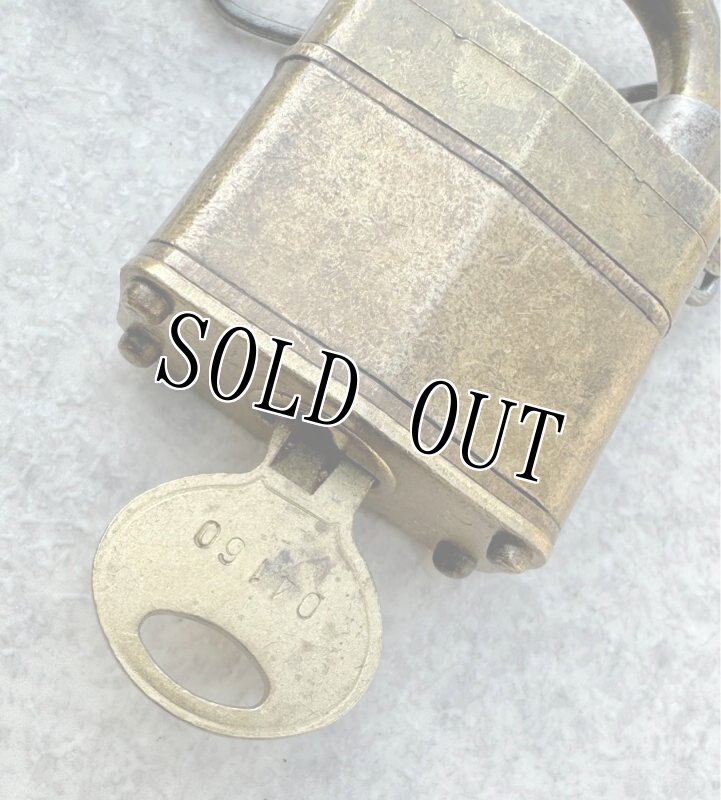 画像7: 米軍実物 U.S.SET PACIFIC LOCK ビンテージ パドロック アメリカン南京錠 USA (7)