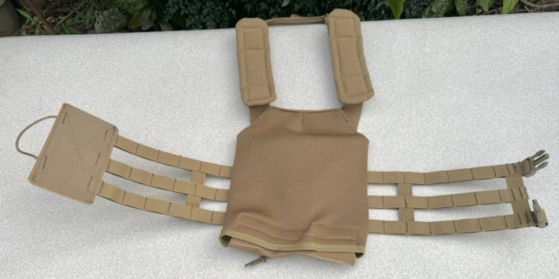 画像13: 海兵隊実物 新型オードナンス  プレートキャリア　 L  コヨーテ (13)