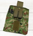 画像2: ORDNANCE TACTICAL OKINAWA　オードナンス タクティカル Small Dump Pouch（スモールダンプポーチ）陸自迷彩　コーデュラ (2)