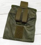 画像2: ORDNANCE TACTICAL OKINAWA　オードナンス タクティカル Small Dump Pouch（スモールダンプポーチ）OD　メッシュ (2)