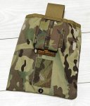 画像2: ORDNANCE TACTICAL OKINAWA　オードナンス タクティカル Small Dump Pouch（スモールダンプポーチ）マルチ　コーデュラ (2)