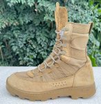 画像4: 米軍実物 DANNER TROPICIAL   8 COYOTE HOT  52121 ダナーミリタリーブーツ (4)