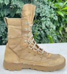 画像2: 米軍実物 DANNER TROPICIAL   8 COYOTE HOT  52121 ダナーミリタリーブーツ (2)