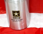 画像2: 米軍放出品　US　ARMY　アルミボトル (2)