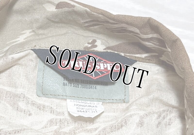 画像4: 米軍放出品 TRU-SPEC デザートタイガーストライプ迷彩ジャケット L-R  (4)