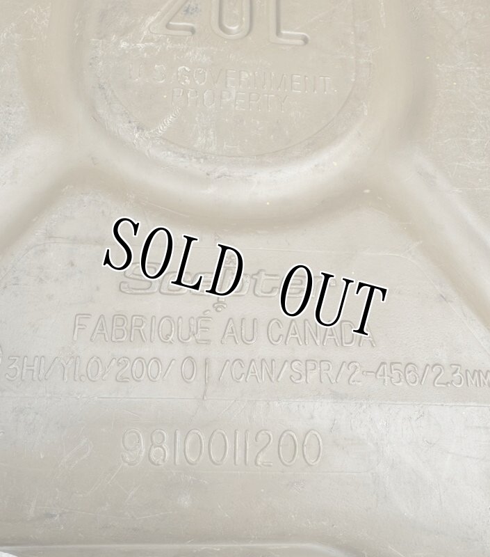 画像8: 米軍実物 SCEPTER CANADA US ジェリ缶 (プラスチック) (8)