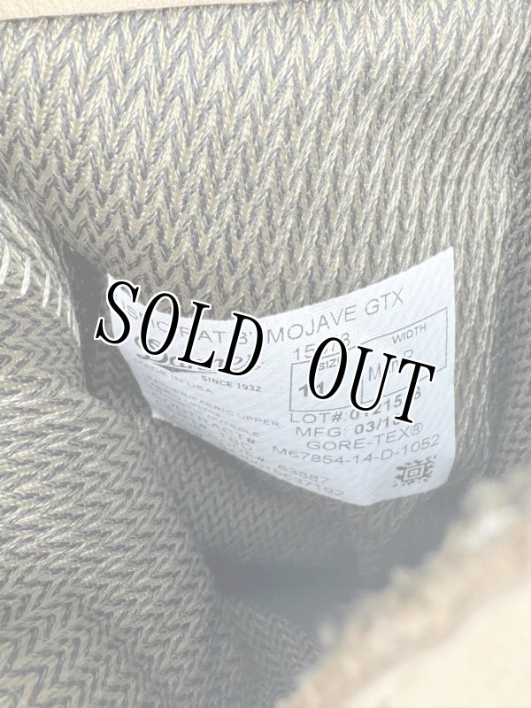 画像10: 米軍実物 DANNER USMC RAT 8 MOJAVE 15678  GORE-TEX ブーツ (10)