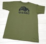 画像1: 米軍放出品　USMC DUKE　OD　Tシャツ　X LARGE (1)