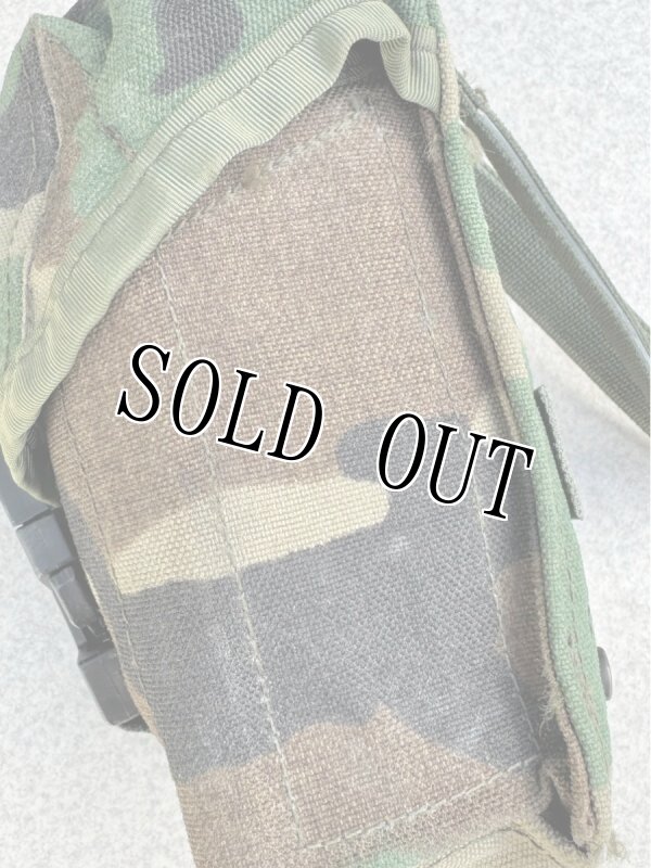 画像4: 米軍実物 100RD SAW・ユーティリティポーチ　MOLLEII ウッドランド (4)