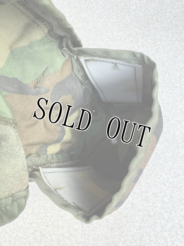 画像8: 米軍実物 100RD SAW・ユーティリティポーチ　MOLLEII ウッドランド (8)