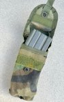 画像7: 米軍実物 ダブルマ ガジンポーチ MOLLE II M4/M16 ウッドランド (7)