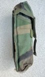 画像4: 米軍実物 ダブルマ ガジンポーチ MOLLE II M4/M16 ウッドランド (4)