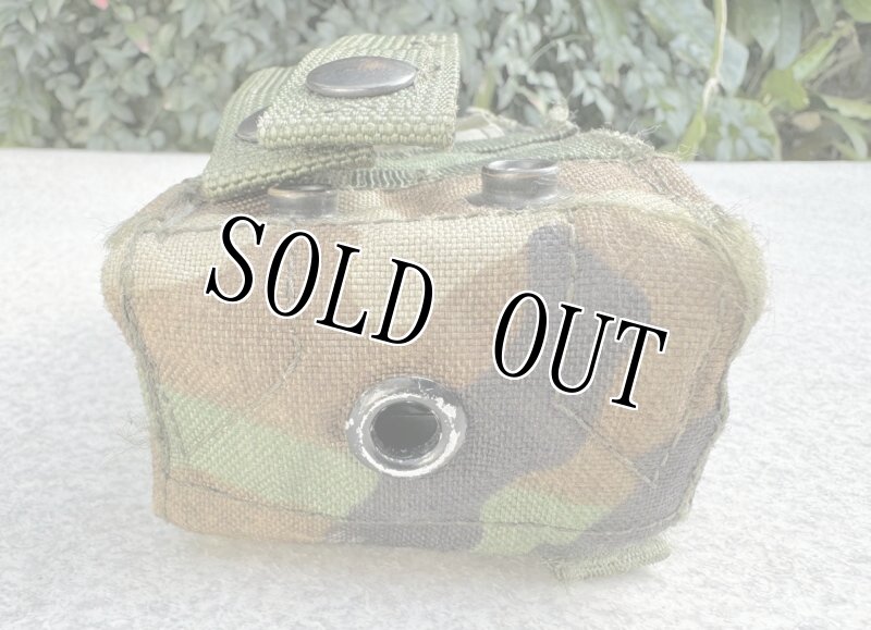 画像5: 米軍実物 ダブルマ ガジンポーチ MOLLE II M4/M16 ウッドランド (5)