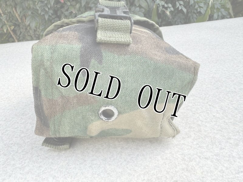 画像5: 米軍実物 100RD SAW・ユーティリティポーチ　MOLLEII ウッドランド (5)