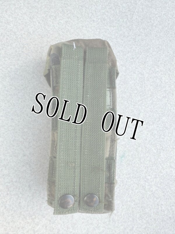 画像3: 米軍実物 ダブルマ ガジンポーチ MOLLE II M4/M16 ウッドランド (3)