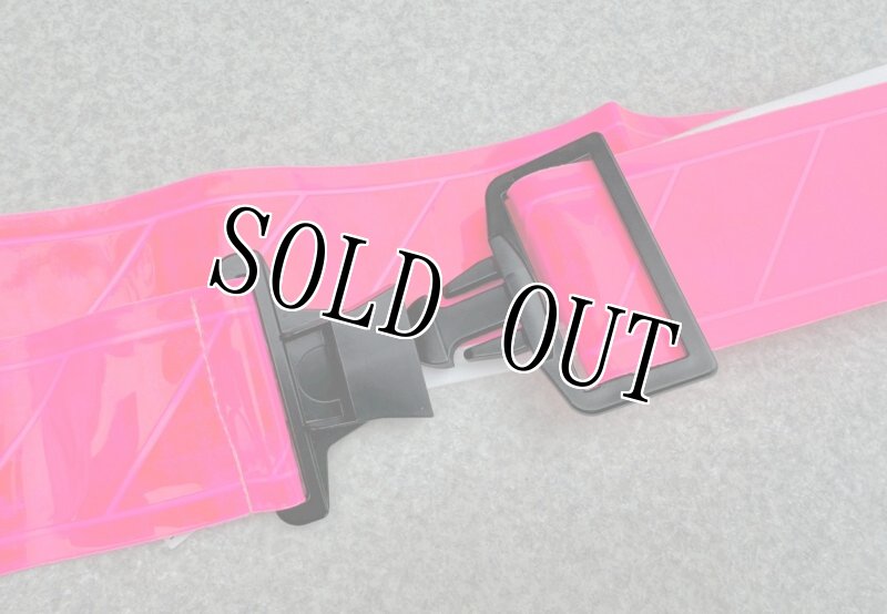 画像3: 米軍放出品 RE♦FLEX 高強度反射 反射リフレクション べルト ピンク (3)