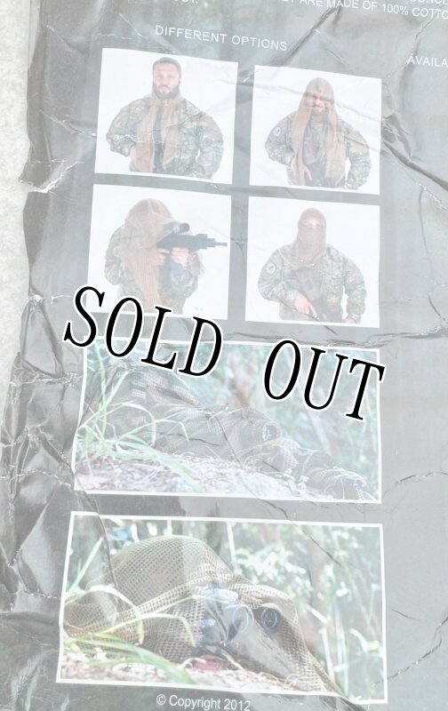 画像8: 米軍放出品 CAMCON  SHEMAGHS OLIVE スカーフ アフガンストール ターバン  (8)