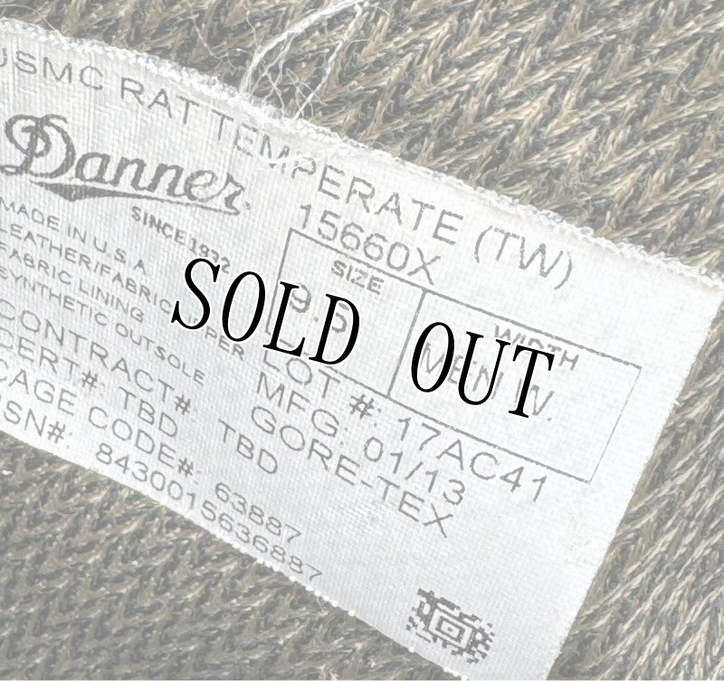 画像10: 米軍実物 DANNER USMC RAT TEMP FT 15660X GORE-TEX ブーツ　9.5 W (10)