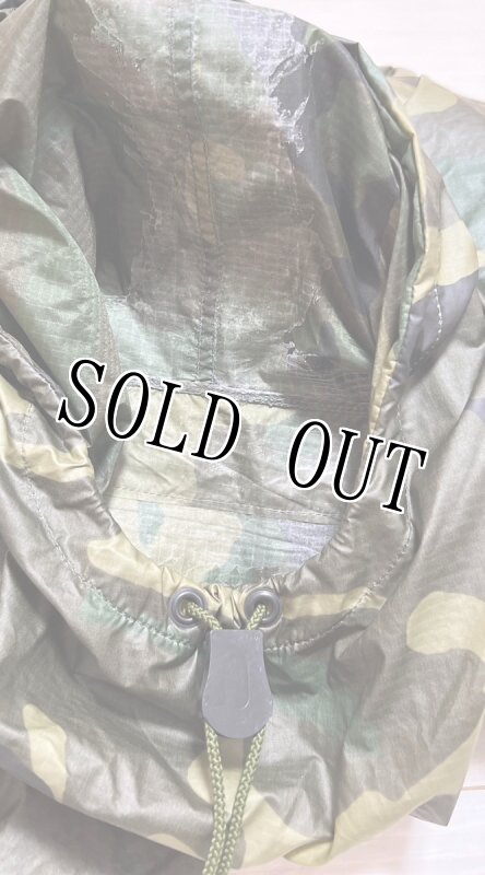 画像3: 米軍実物 ウッドランド　迷彩 ポンチョ (3)