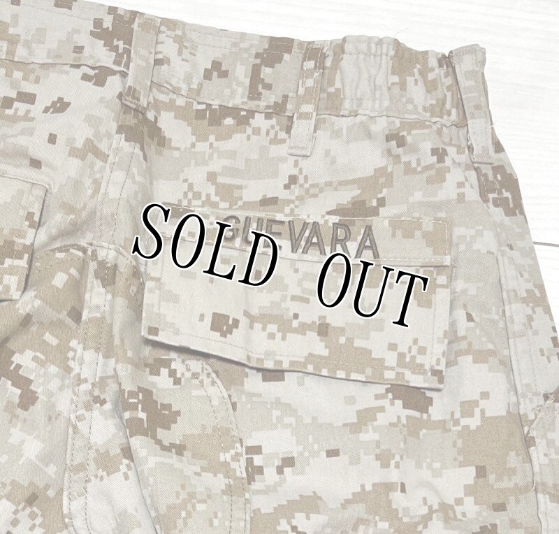 画像2: 米軍実物,USMC,デザートマーパットパンツ 28‐X SHORT (2)