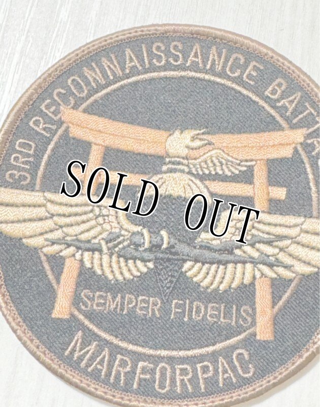画像2: 米海兵隊実物 3RD.RECONNAISSANCE リーコン  (2)