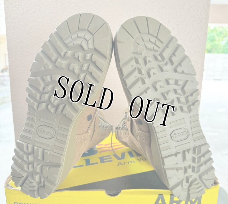 画像7: 米海兵隊実物 Belleville デザートマーパット コンバットブーツ 550ST 8R (7)