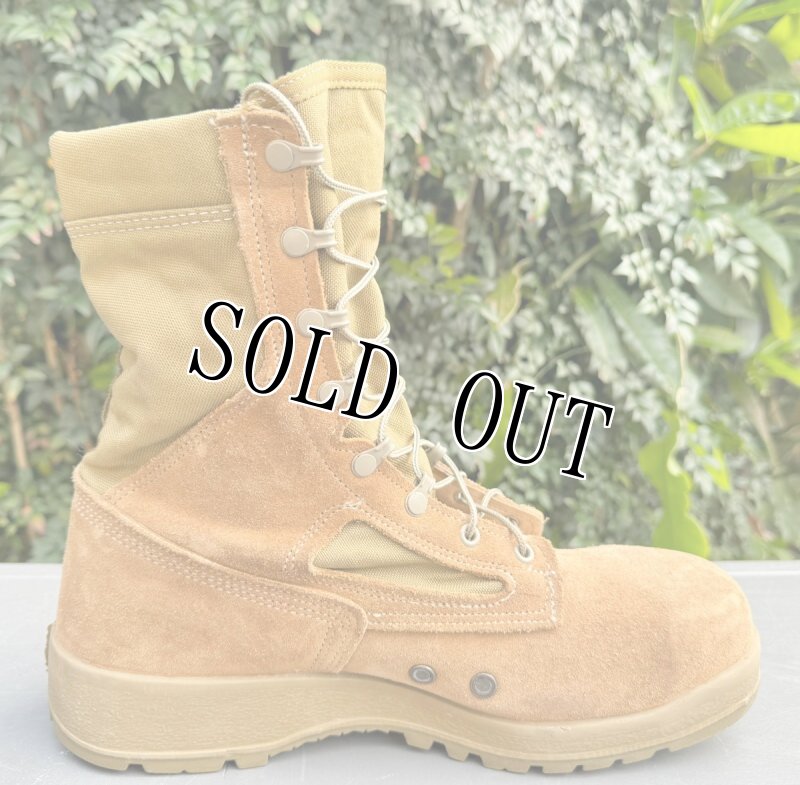 画像5: 米軍実物 BELLEVILLE 550 ST  デザートブーツ  12 R (5)