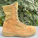 画像2: 米軍実物 BELLEVILLE 550 ST  デザートブーツ  12 R (2)