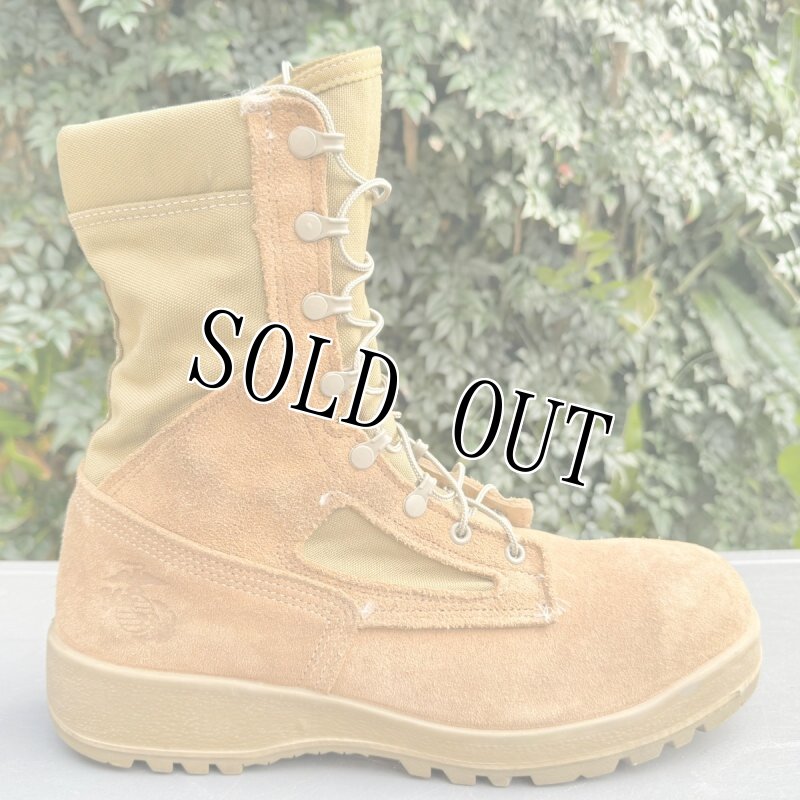 画像2: 米軍実物 BELLEVILLE 550 ST  デザートブーツ  12 R (2)