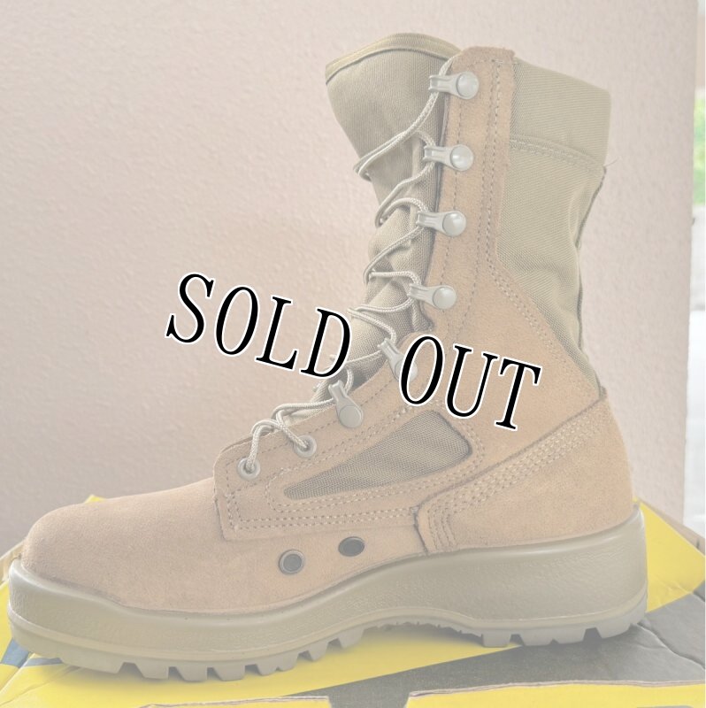 画像5: 米海兵隊実物 Belleville デザートマーパット コンバットブーツ 550ST 8R (5)