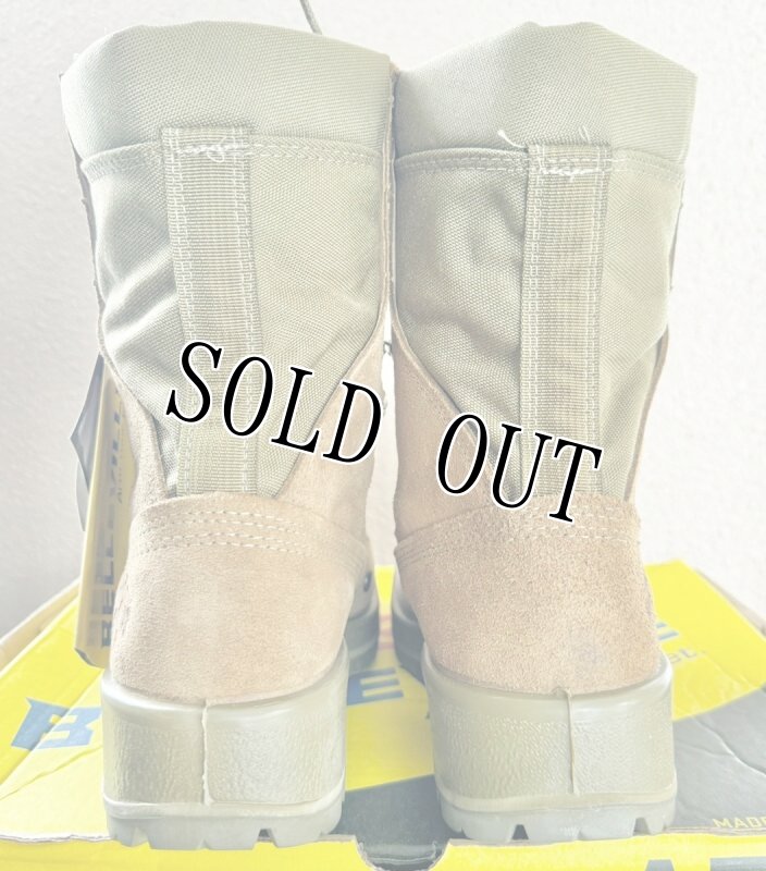 画像3: 米海兵隊実物 Belleville デザートマーパット コンバットブーツ 550ST 8R (3)