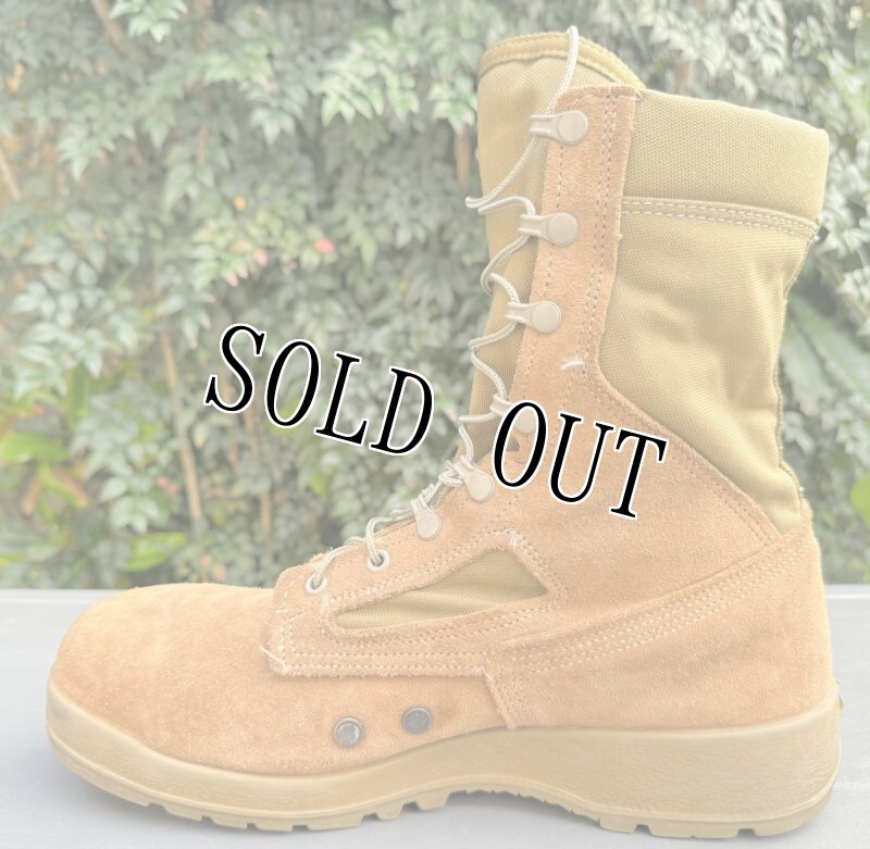 画像6: 米軍実物 BELLEVILLE 550 ST  デザートブーツ  12 R (6)