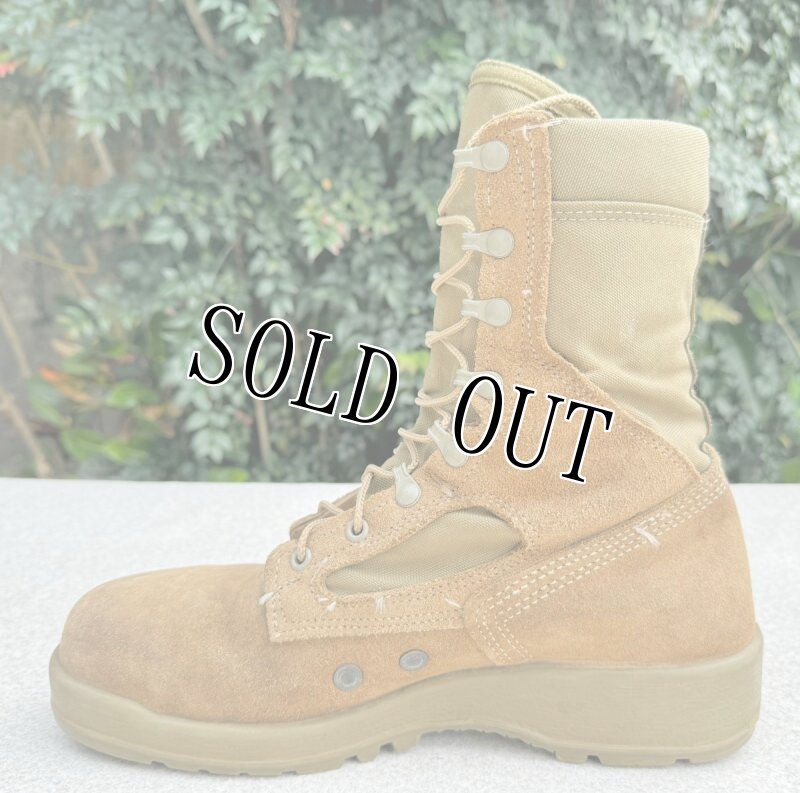 画像5: 米海兵隊実物 Belleville デザートマーパット コンバットブーツ 550ST 9.5W (5)