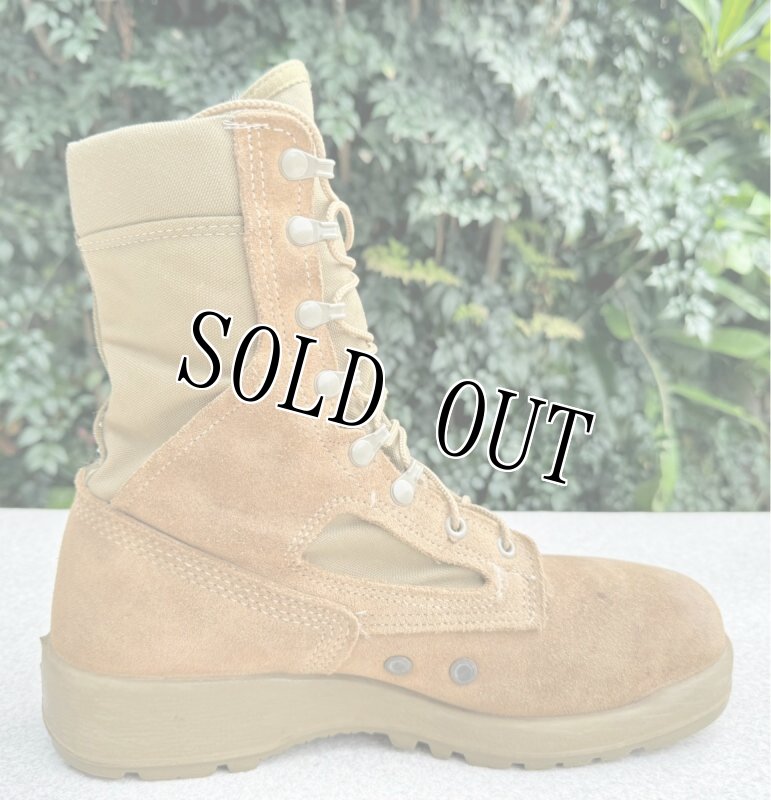 画像6: 米海兵隊実物 Belleville デザートマーパット コンバットブーツ 550ST 9.5W (6)