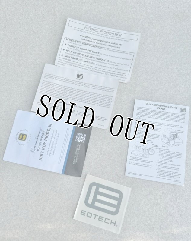画像9: 米軍放出品 EOTech EXPS 3 イオテック ホロサイト BOX (9)