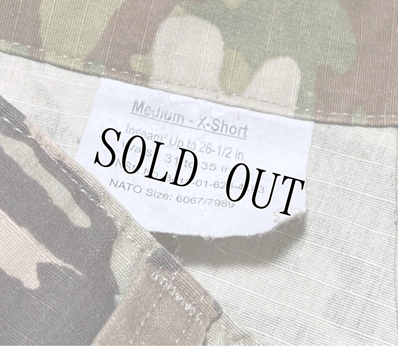 画像5: 米軍実物 スコーピオン マルチカムパンツ　M-X SHORT (5)