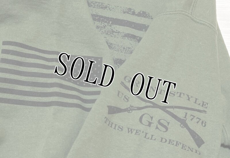 画像3: 米軍放出品 GRUNT STYLE　スウェットパーカー　LARGE (3)