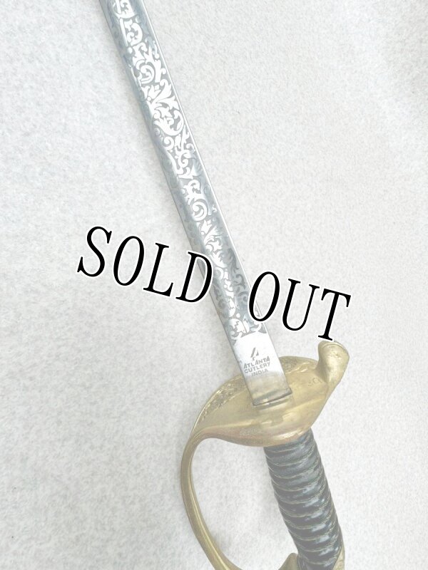 画像3: 米海兵隊実物 Atlanta Cutlery Corp   式典用 サーベル USMC 士官用 OFFICERS 模造刀 (3)