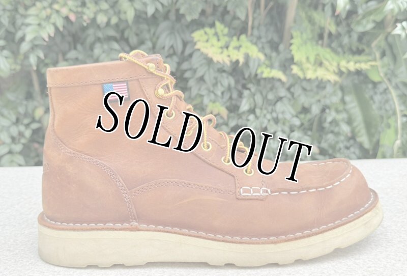 画像4: 米軍放出品 Danner Bull Run Moc Toe 6" Brown ダナーブーツ (4)