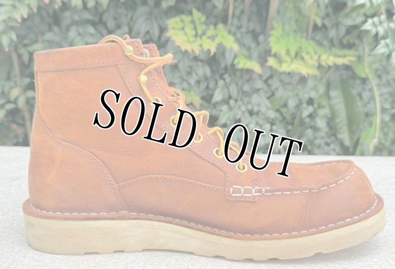 画像6: 米軍放出品 Danner Bull Run Moc Toe 6" Brown ダナーブーツ (6)