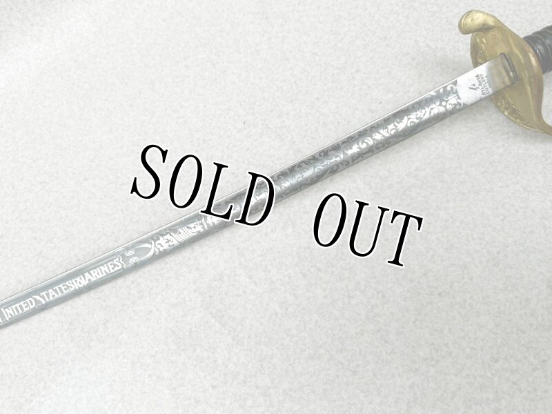 画像4: 米海兵隊実物 Atlanta Cutlery Corp   式典用 サーベル USMC 士官用 OFFICERS 模造刀 (4)