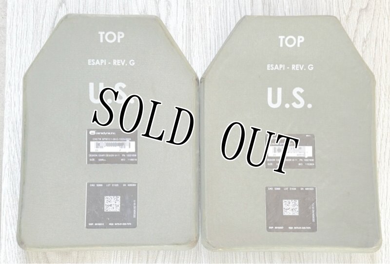 画像4: 米軍実物 STRIKE FACE E-SAPI 7.62mm   アーマープレート SMALL (4)