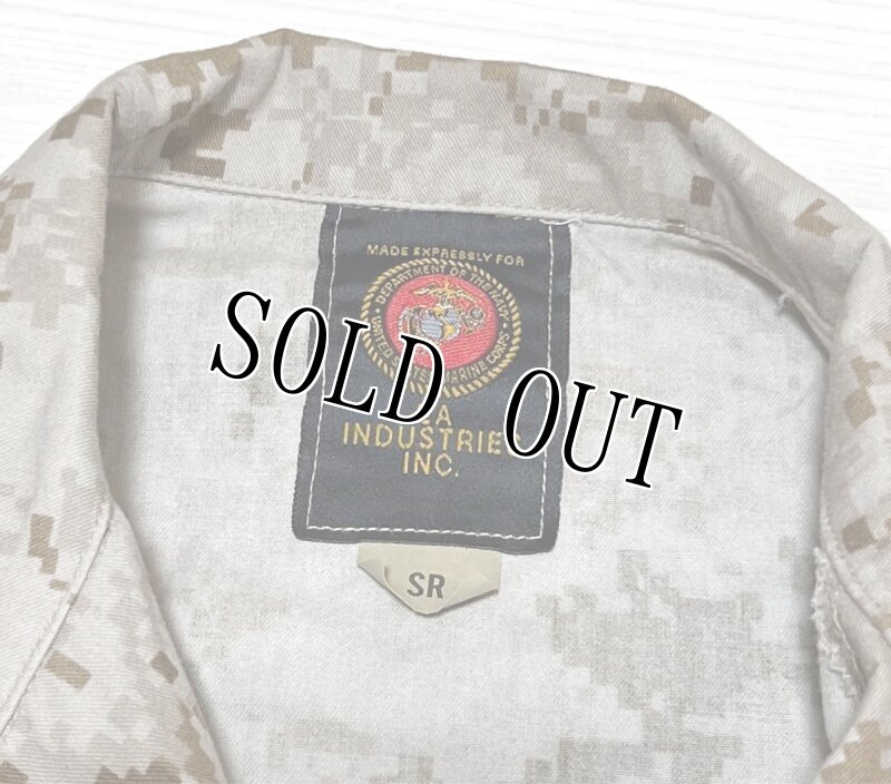 画像4: 米軍実物,USMC　デザートマーパット　ジャケット　SMALL-REGULAR (4)