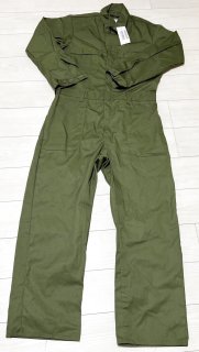 米軍実物 US NAVY カバーオール/つなぎ 48R 紺 カバーオール/つなぎ